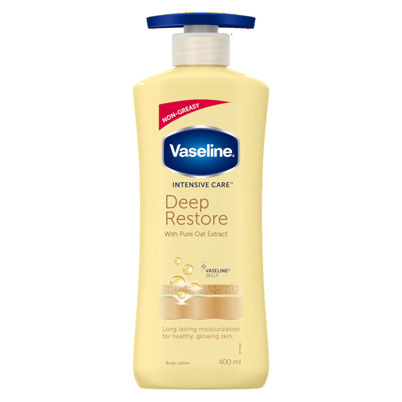 VASELINE DEEP MOISTURE LOTION 400ML