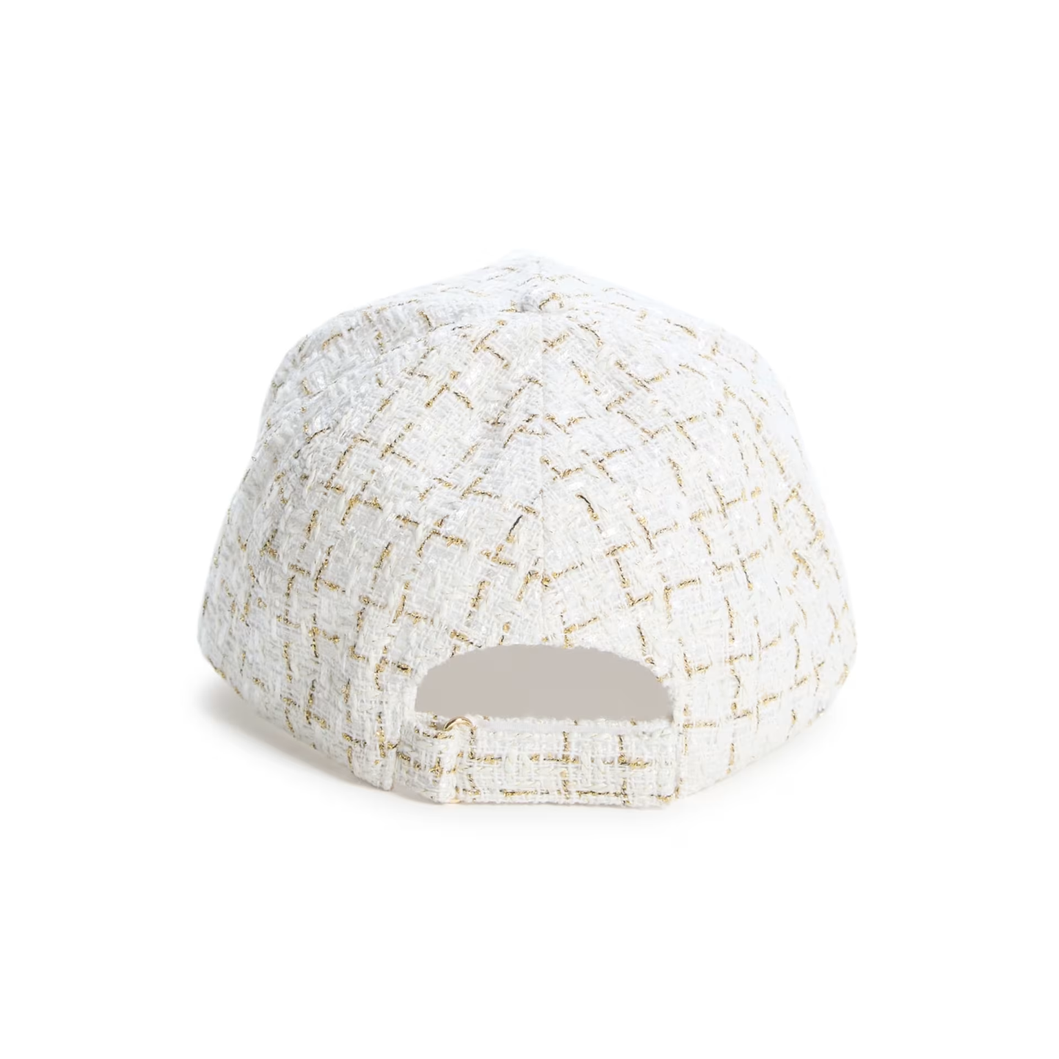 GUESS KEPI TWEED CAP WHITE
