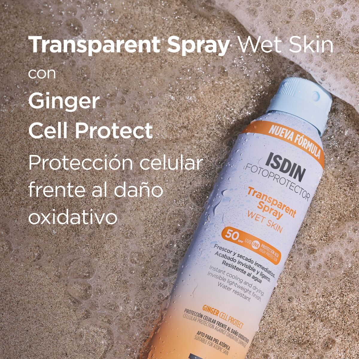 ISDIN TRANSPARENT SPRAY SPF50+