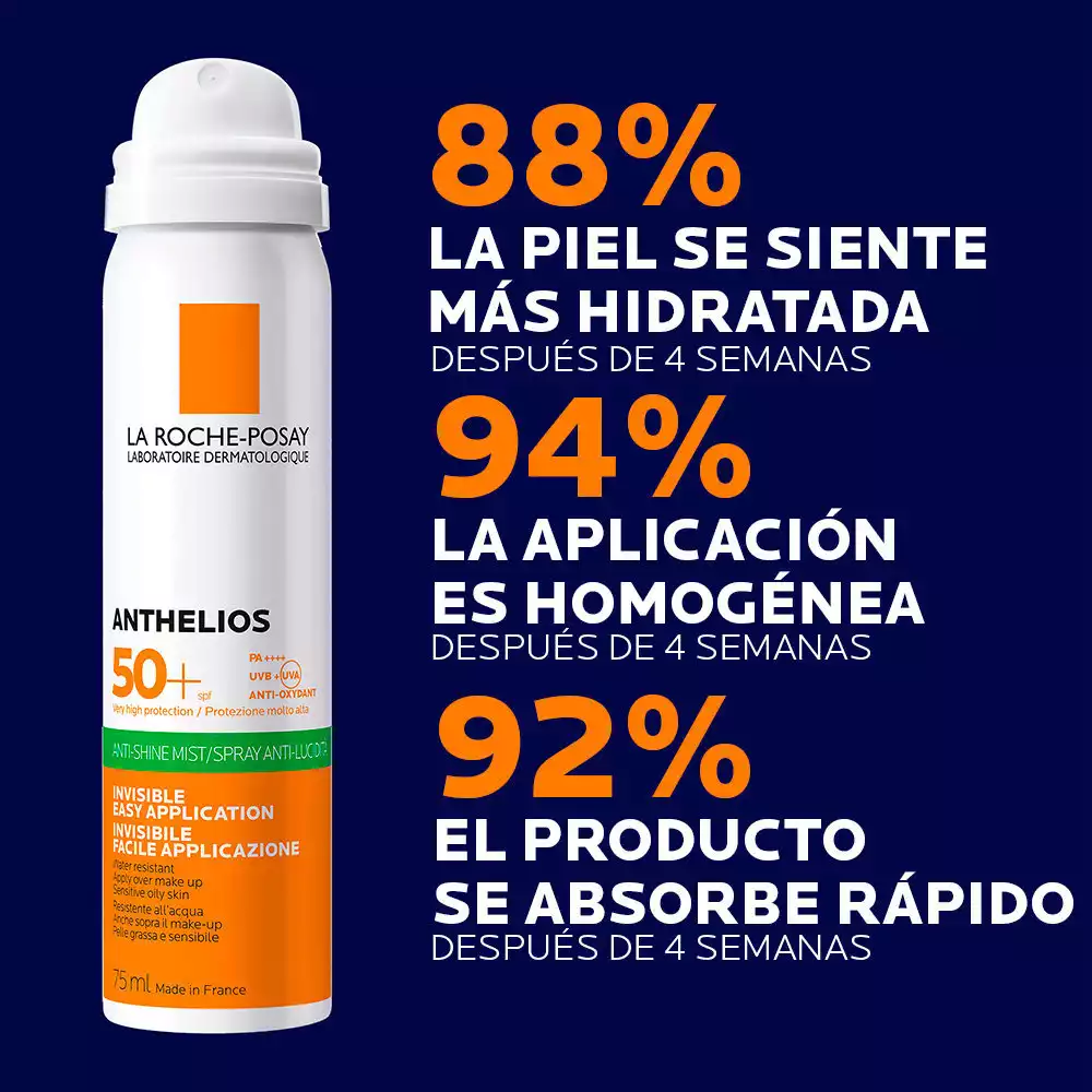 LA ROCHE POSAY ANTHELIOS BRUMA INVISIBLE SPF 50 UVB+UVA 75ML