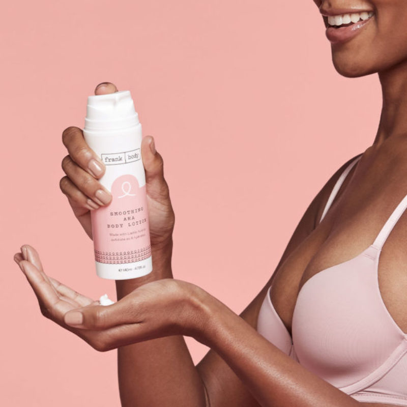 FRANK BODY SMOOTHING AHA BODY LOTION 140ML