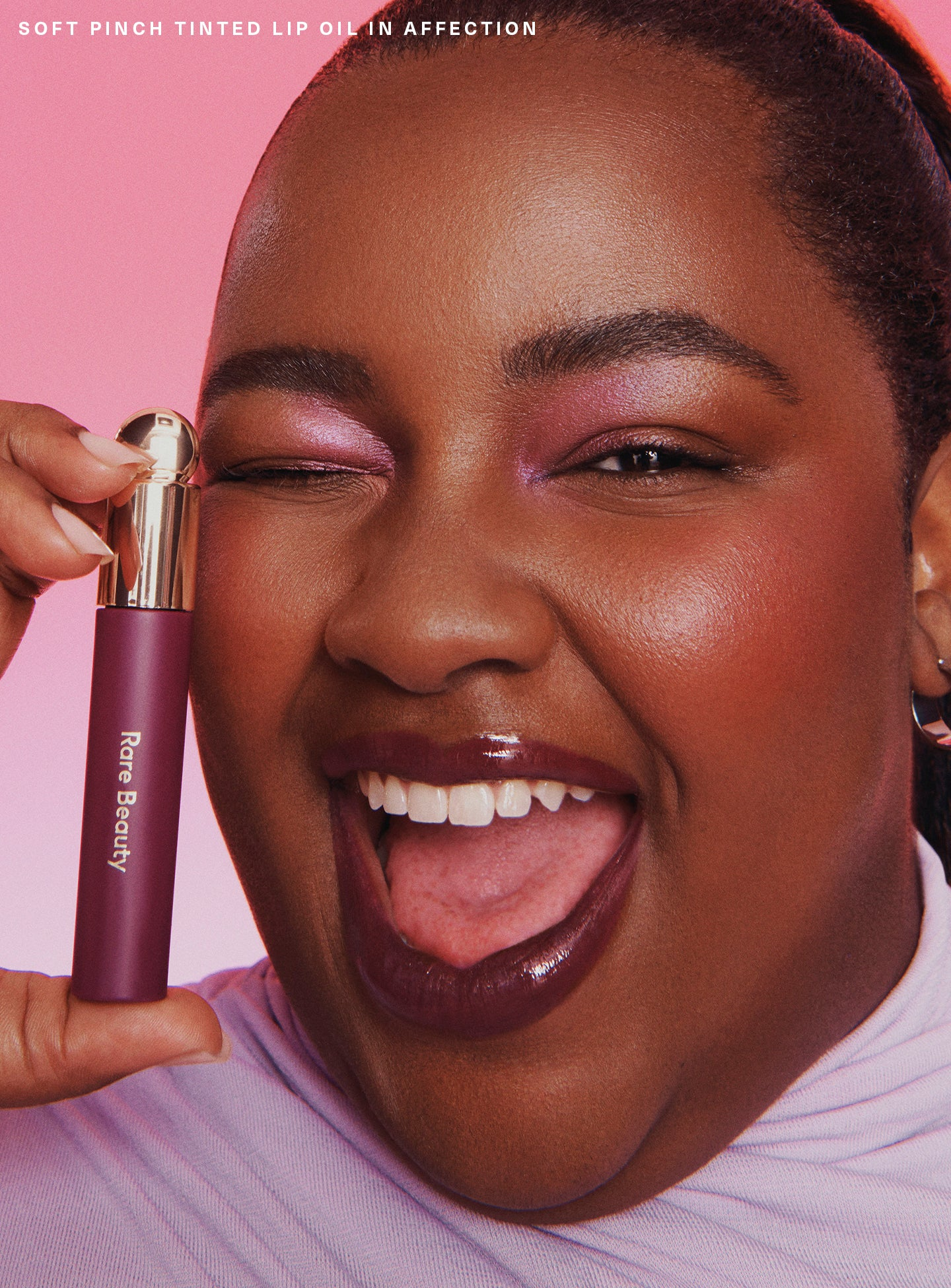 RARE BEAUTY SOFT PINCH TINTED LIP OIL - AFFECTION