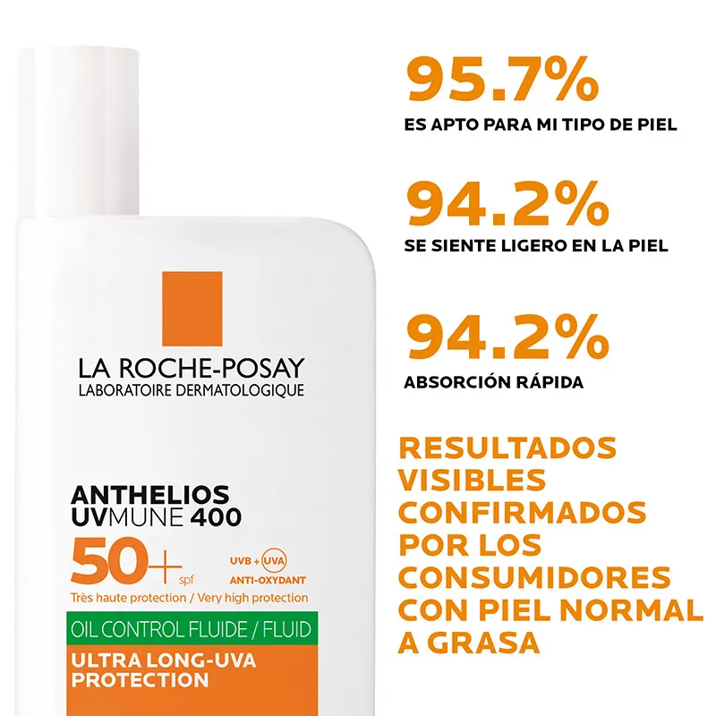LA ROCHE POSAY ANTHELIOS UVMUNE FLUIDO OIL CONTROL 50ML