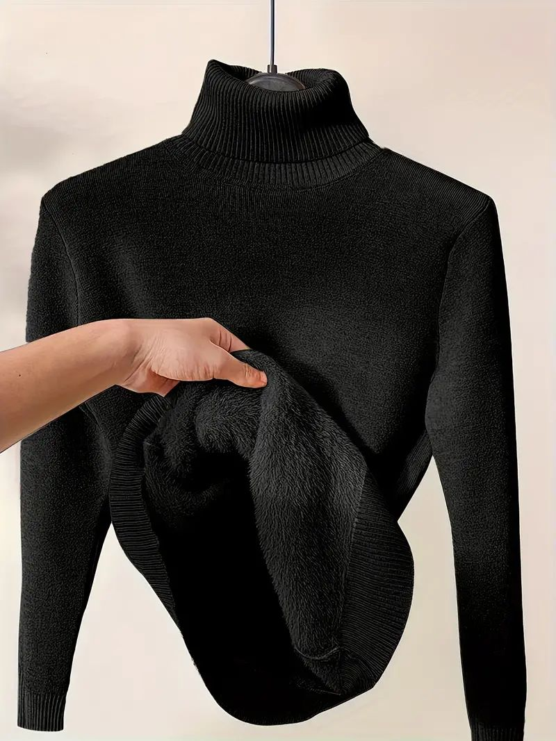 SWEATER CUELLO ALTO TÉRMICO