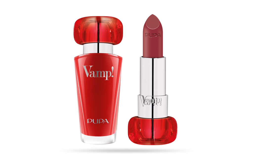 PUPA VAMP! EXTREME COLOUR LIPSTICK - TAWNEY RED 200