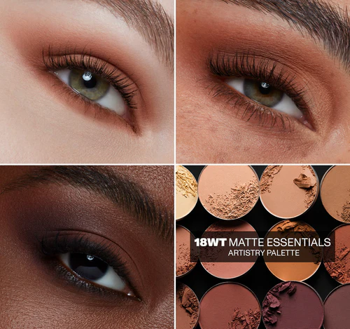 MORPHE PALETA 18WT MATTE ESSENTIALS