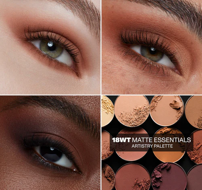MORPHE PALETA 18WT MATTE ESSENTIALS