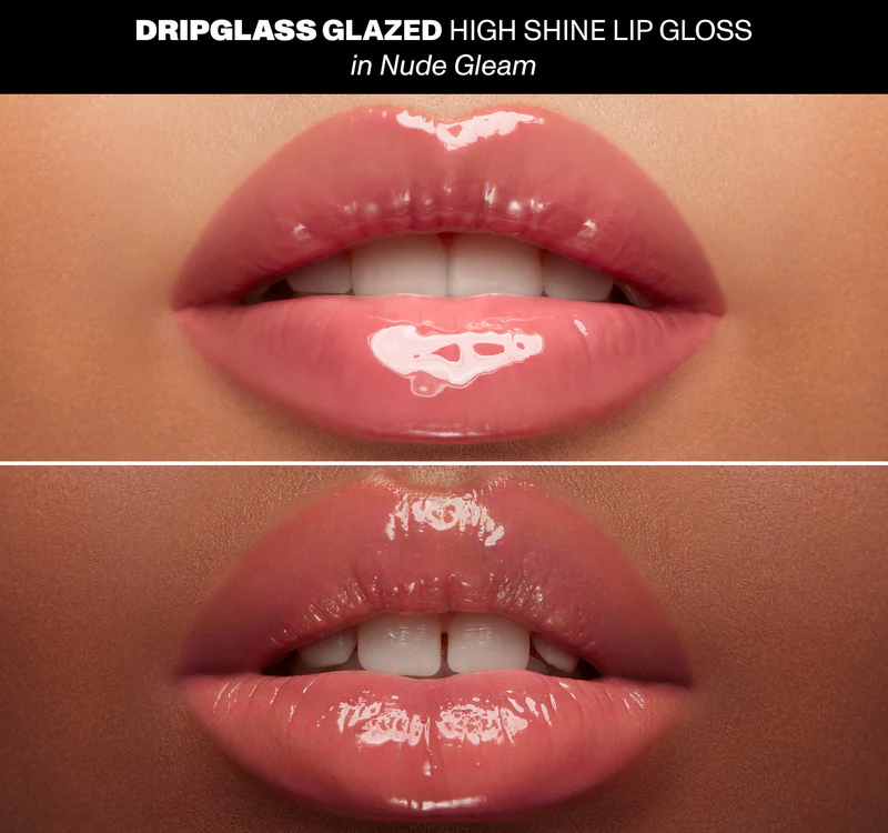 MORPHE DRIPGLASS GLAZED LIP GLOSS - NUDE GLAM