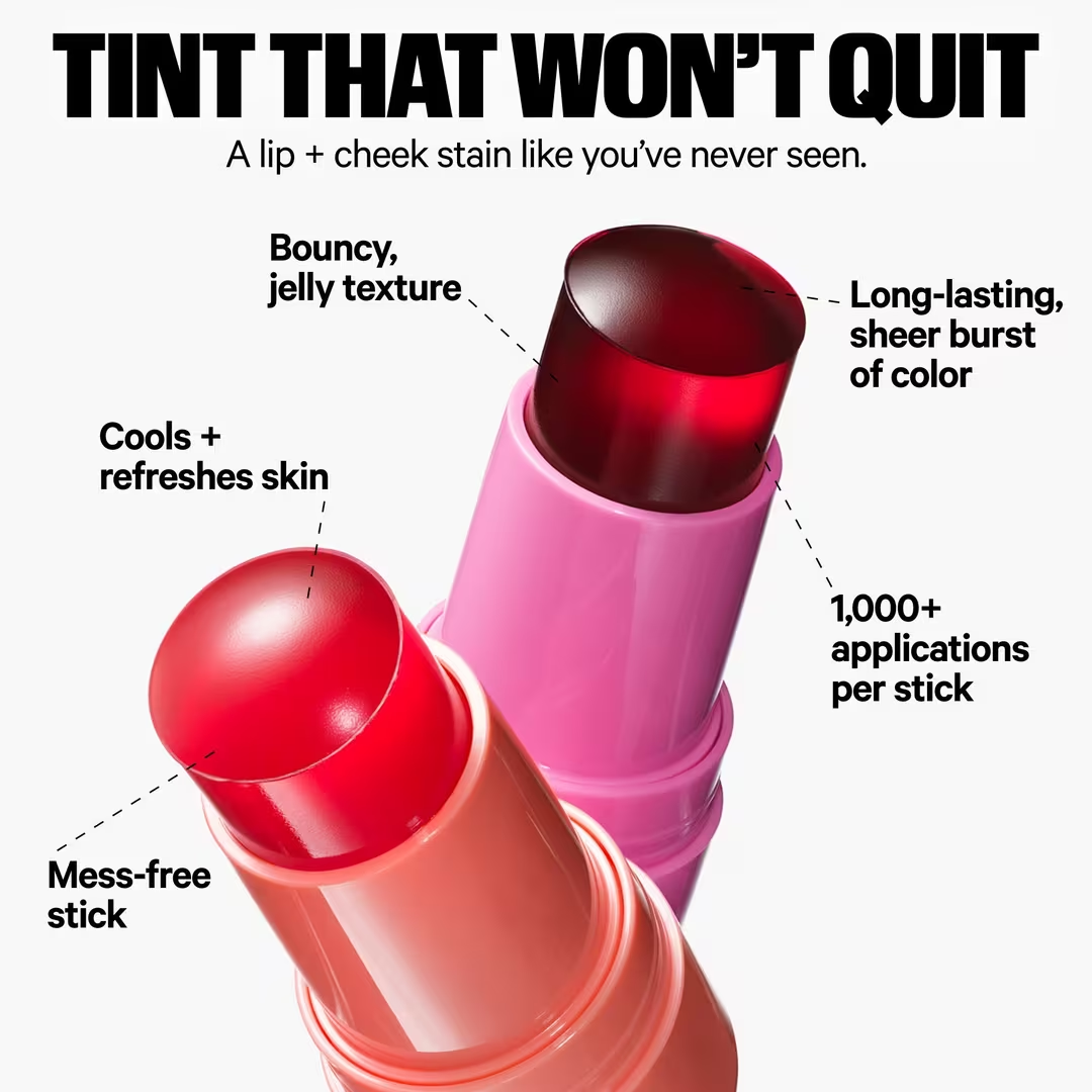 MILK MAKEUP COOLING WATER JELLY TINT LIP + CHEEK BLUSH STAIN