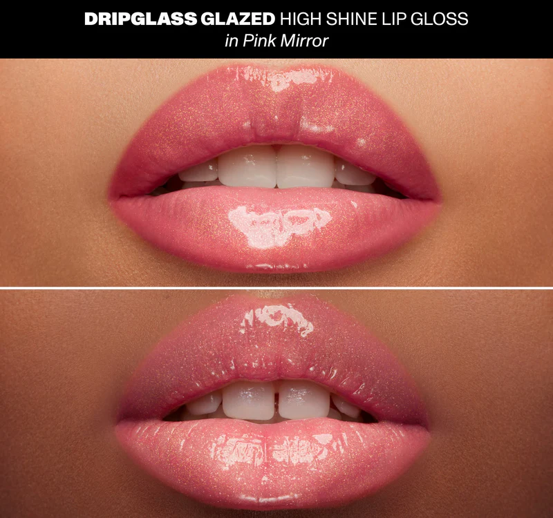 MORPHE DRIPGLASS GLAZED LIP GLOSS - PINK MIRROR