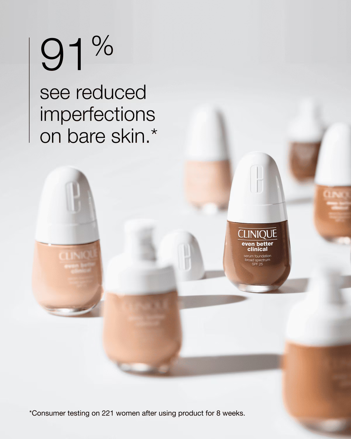CLINIQUE EVEN BETTER SERUM FOUNDATION - WN04 BONE