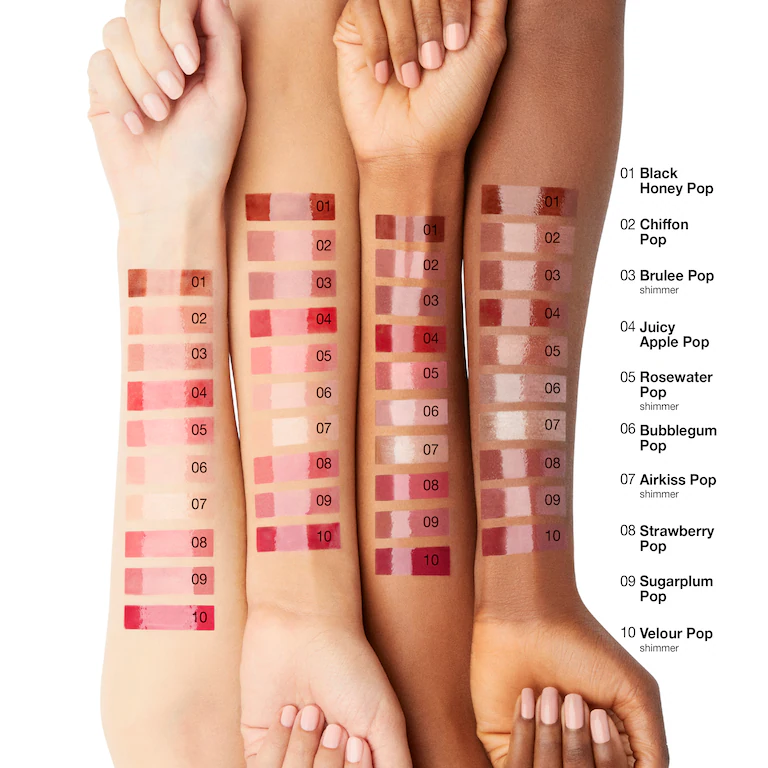 CLINIQUE POP PLUSH LIP GLOSS - 08 STRAWBERRY