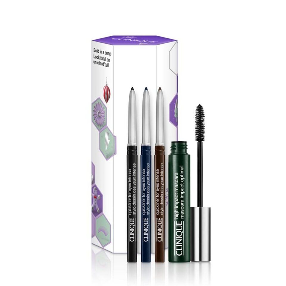 CLINIQUE EYELINER &amp; MASCARA SET