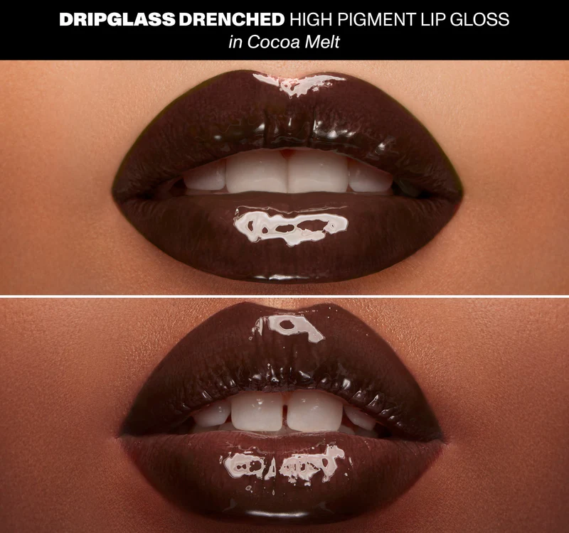 MORPHE DRIPGLASS DRENCHED LIP GLOSS - COCOA MELT