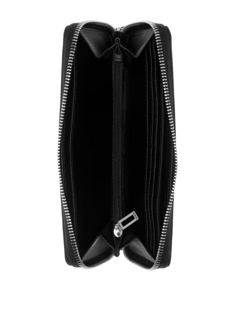GUESS BILLETERA LYNNE CHARM - BLACK