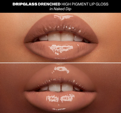 MORPHE DRIPGLASS DRENCHED LIP GLOSS - NAKED DIP