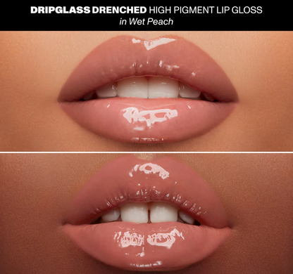 MORPHE DRIPGLASS DRENCHED LIP GLOSS - WET PEACH