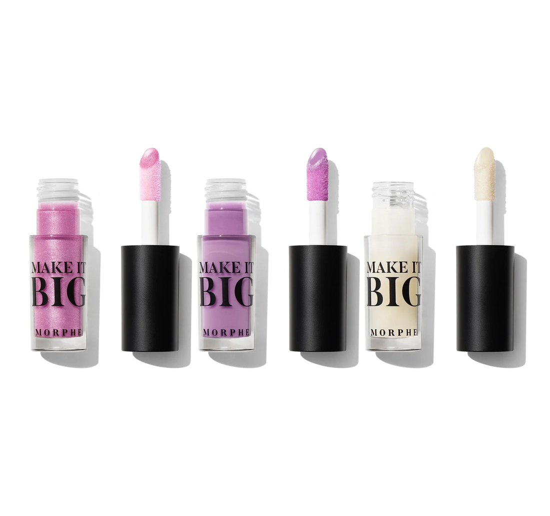 MORPHE MAKE IT BIG ULTRALAVANDER PLUMPING LIP GLOSS TRIO