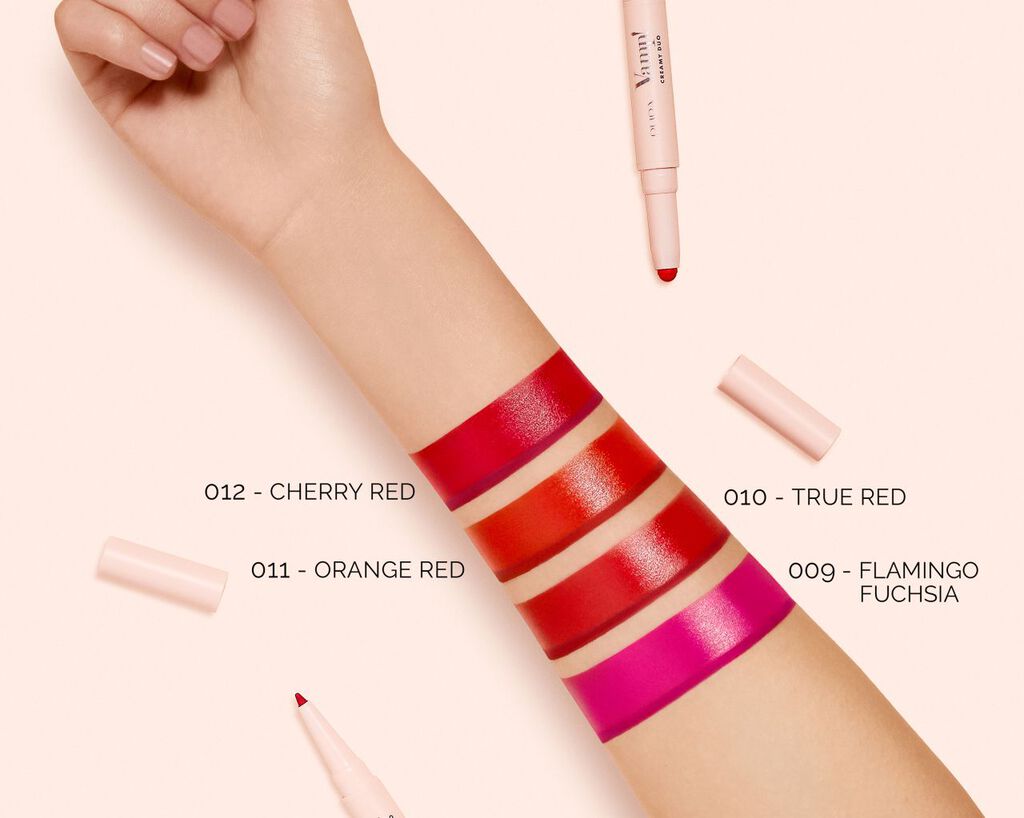 PUPA VAMP! CREAMY DUO - CHERRY RED 012