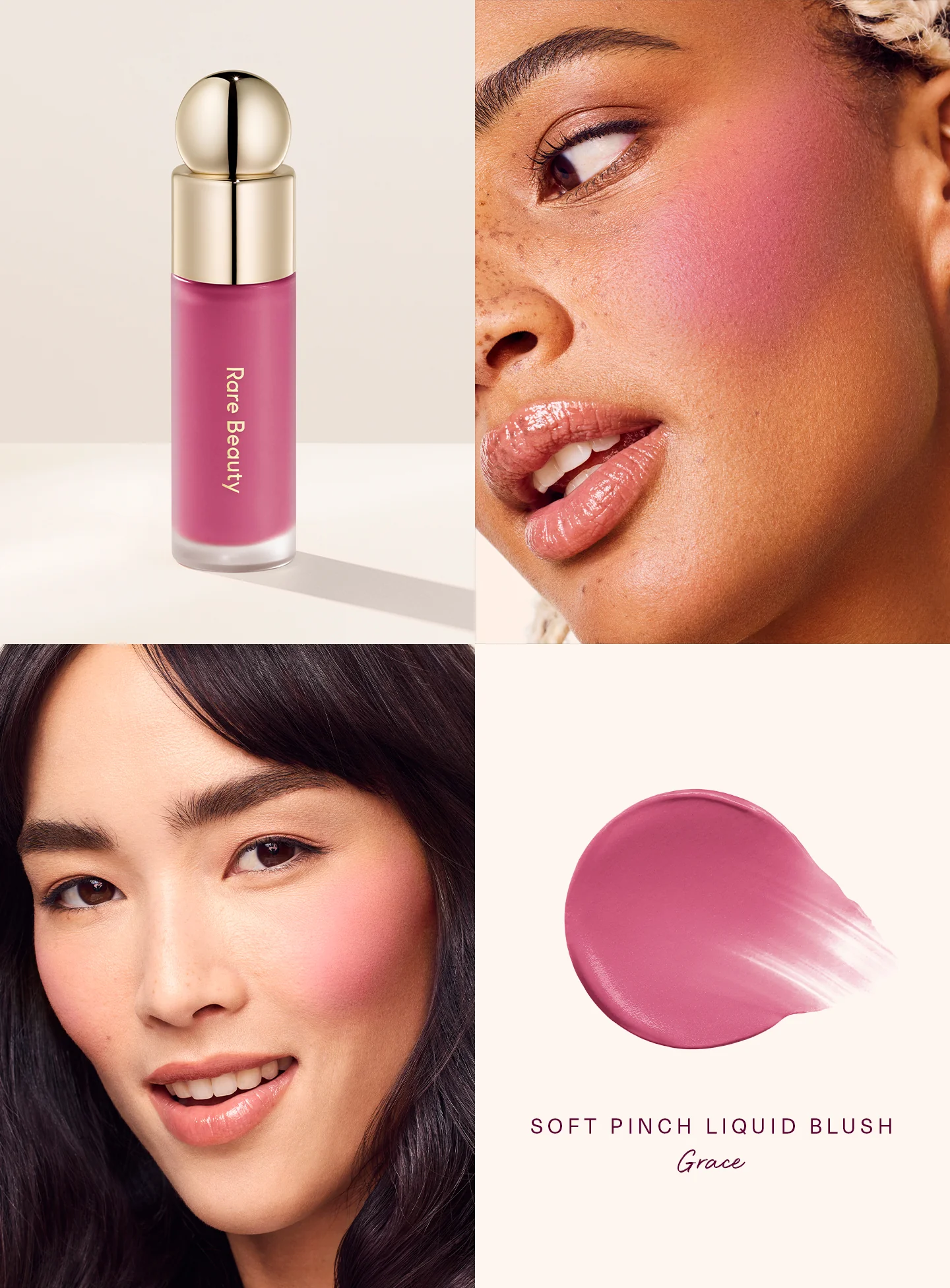 RARE BEAUTY SOFT PINCH LIQUID BLUSH - GRACE