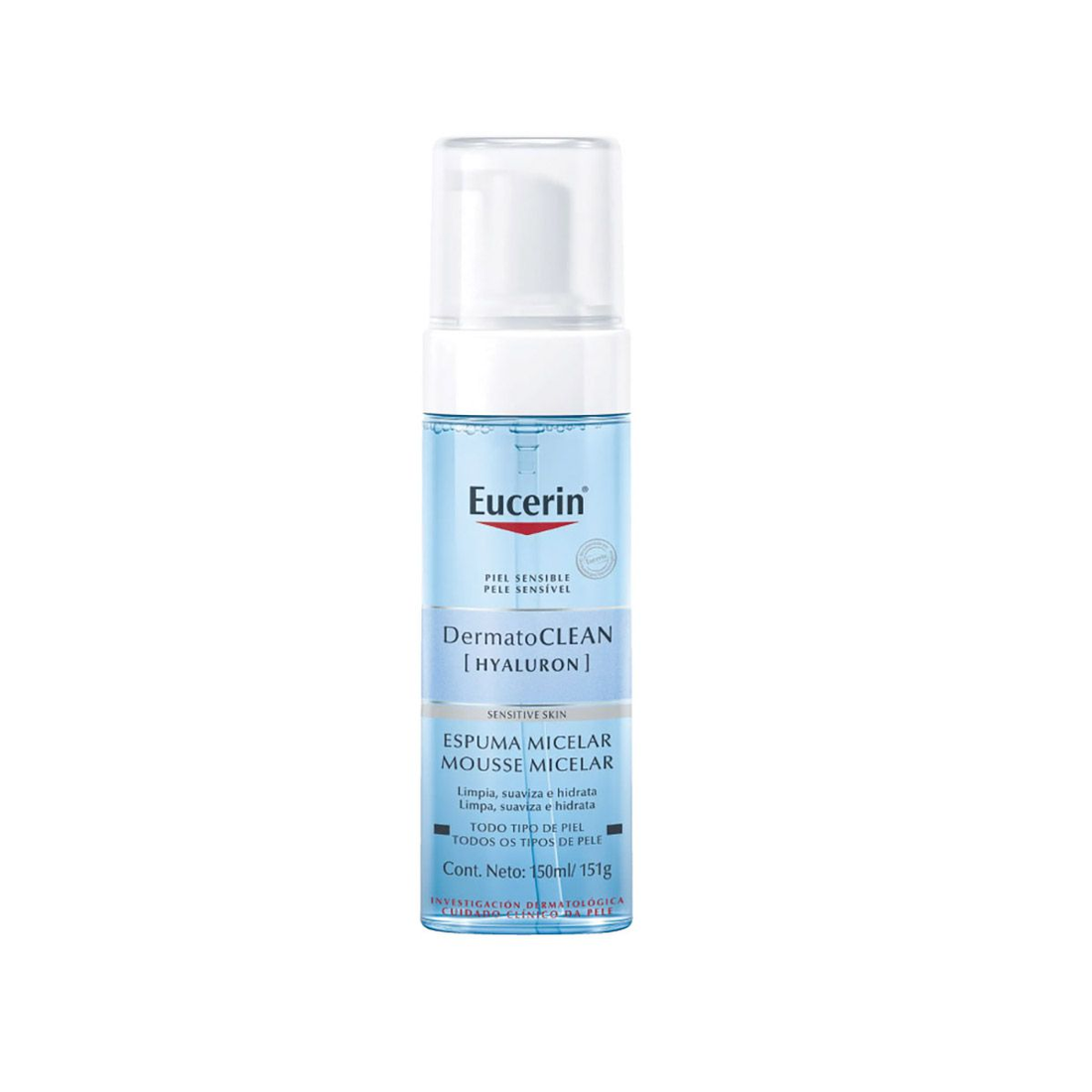 EUCERIN DERMATOCLEAN ESPUMA MICELAR 200ML