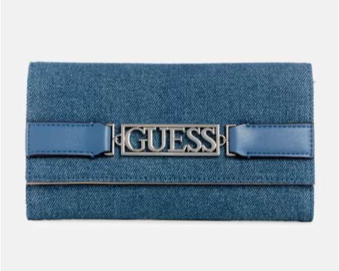 GUESS BILLETERA HAUSER DENIM SLG
