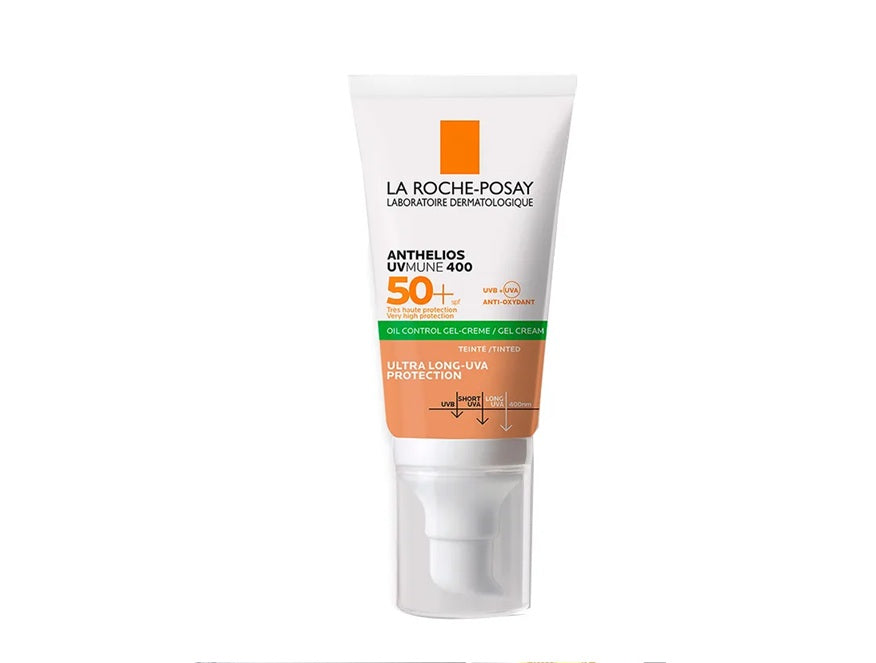 LA ROCHE POSAY ANTHELIOS GEL CREMA TOQUE SECO CON COLOR  SPF 50 + T 50ML