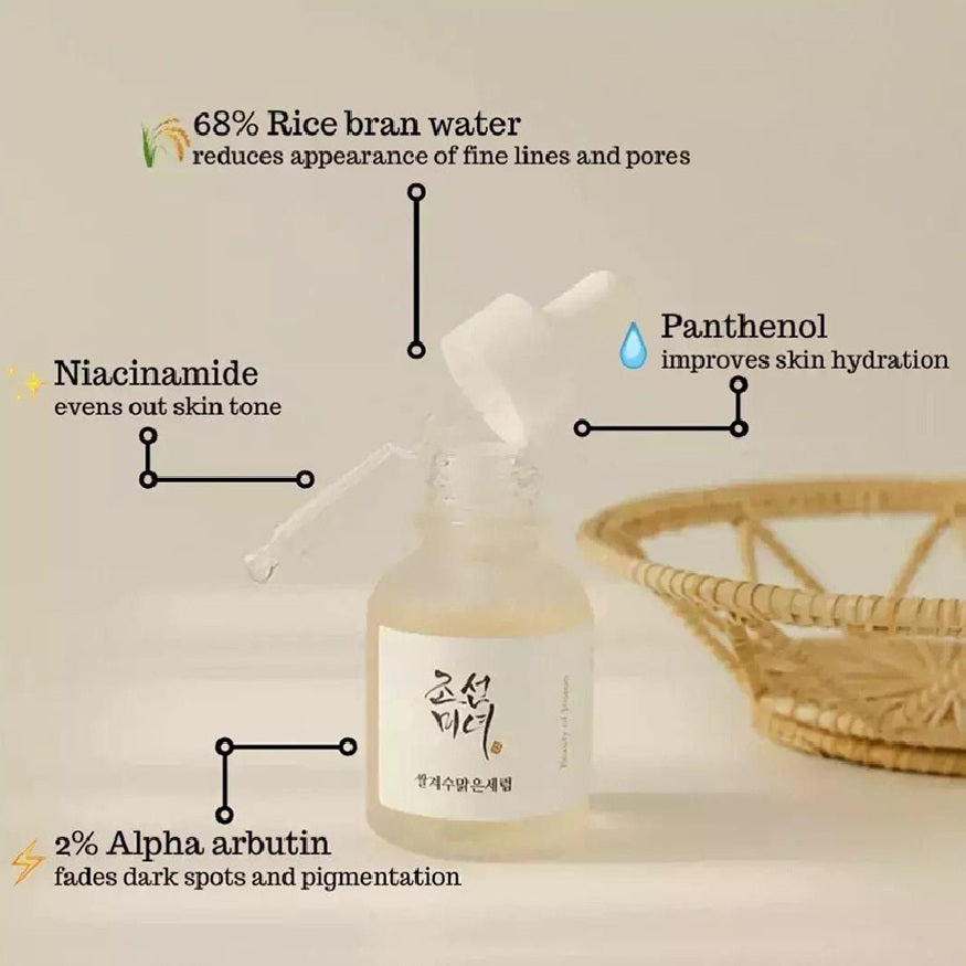 BEAUTY OF JOSEON GLOW DEEP SERUM RICE + ALPHA-ARBUTIN 30ML