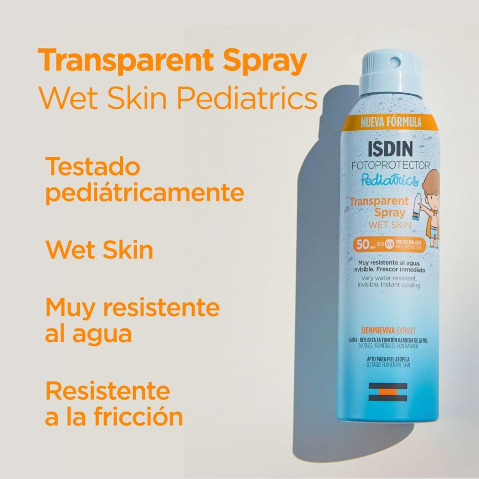 ISDIN PEDIATRICS TRANSPARENT SPRAY SPF50+