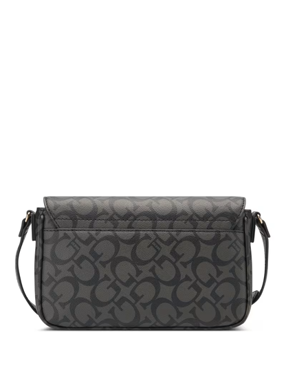GUESS CARTERA REINEE FOLD-OVER CROSSBODY COAL