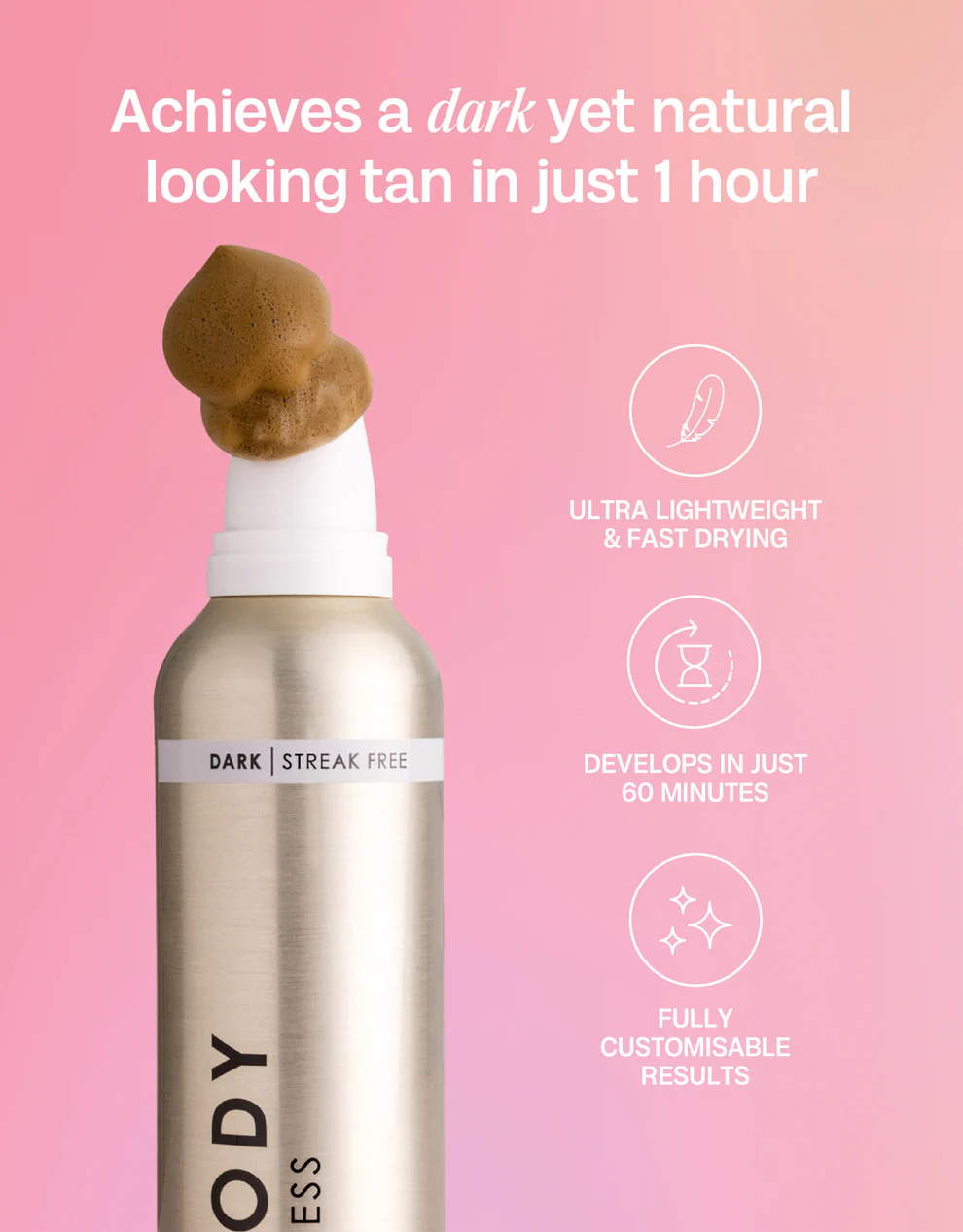 BALI BODY SELF TAN 1 HOUR EXPRESS - DARK