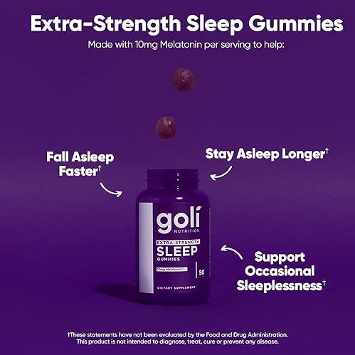 GOLI GUMMIES - EXTRA STRENGTH SLEEP