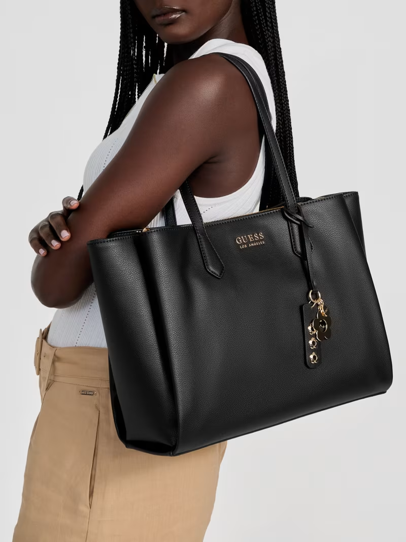 GUESS CARTERA JENNICE CARRYALL BLACK