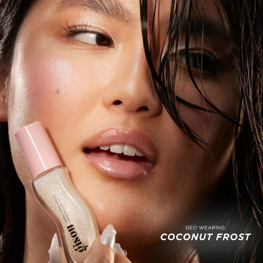 GISOU LIP OIL - COCONUT FROST