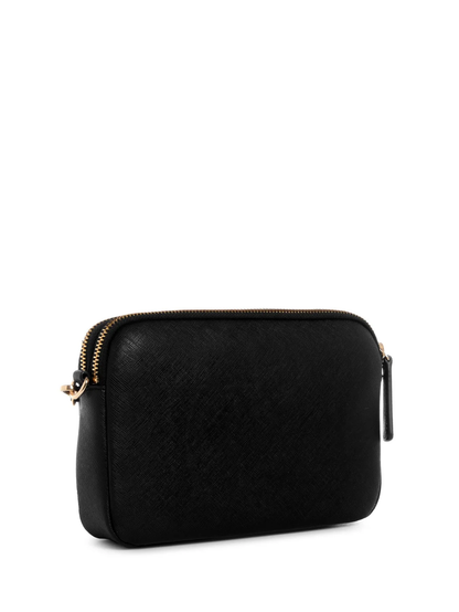 GUESS CARTERA AENGUS DUAL-ZIP CROSSBODY STONE MULTI