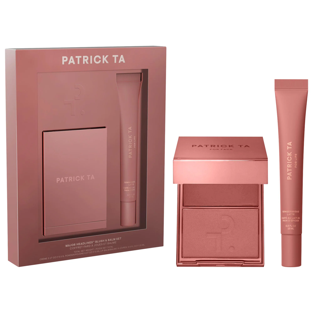 PATRICK TA MAJOR HEADLINES BLUSH &amp; BALM SET
