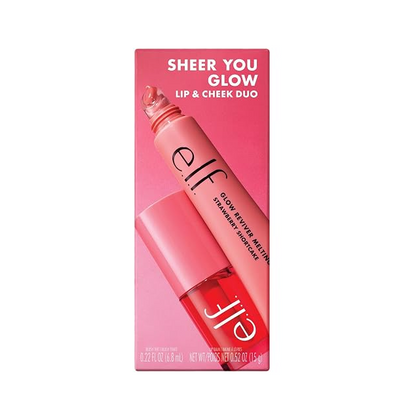 ELF COSMETICS SHEER YOU GLOW LIP &amp; CHEEK DUO