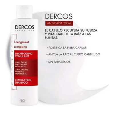 VICHY SHAMPOO DERCOS ENERGY+ 200ML