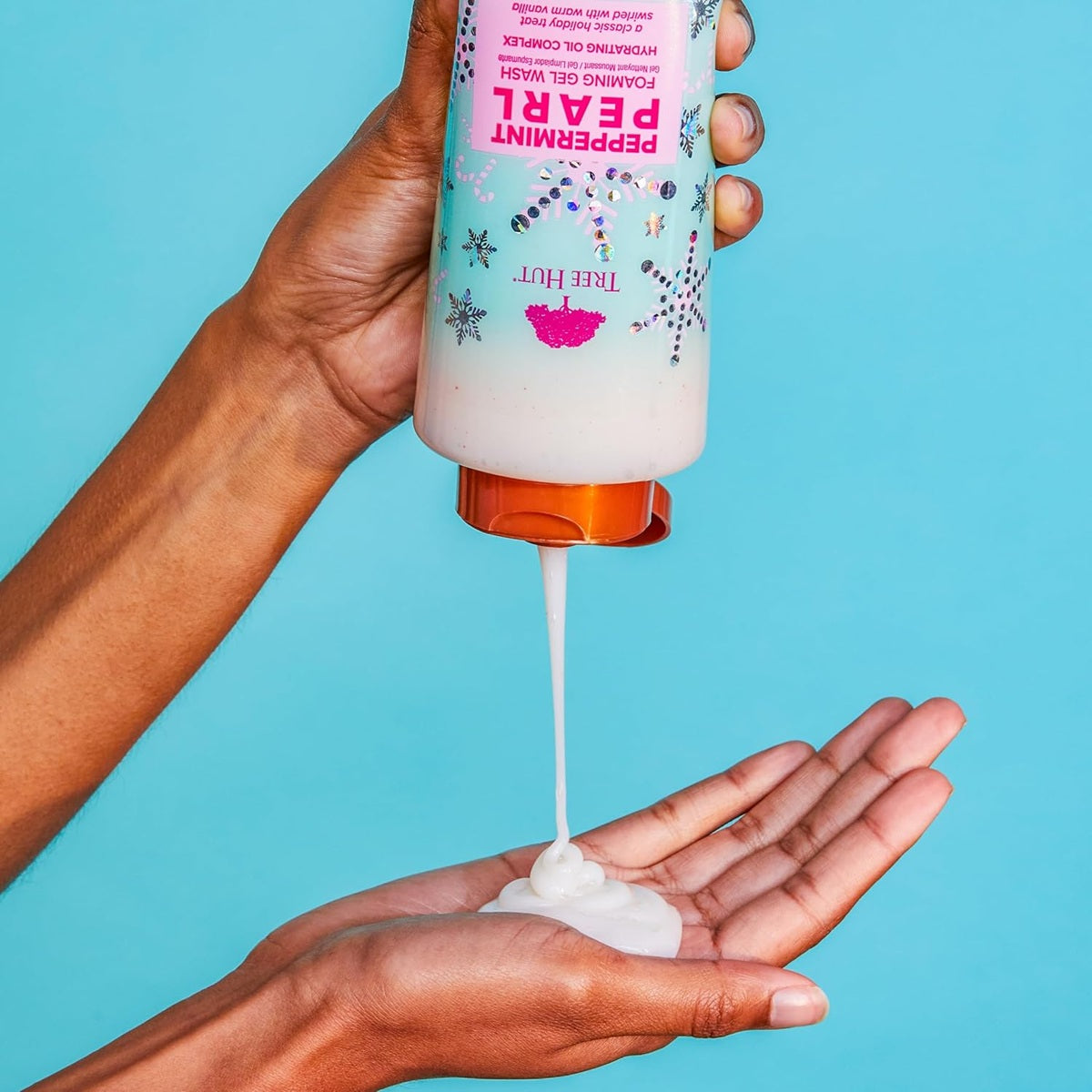 TREE HUT GEL WASH PEPPERMINT PEARL 532ML