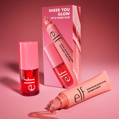 ELF COSMETICS SHEER YOU GLOW LIP &amp; CHEEK DUO