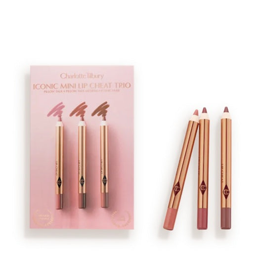 CHARLOTTE TILBURY ICONIC MINI LIP CHEAT TRIO