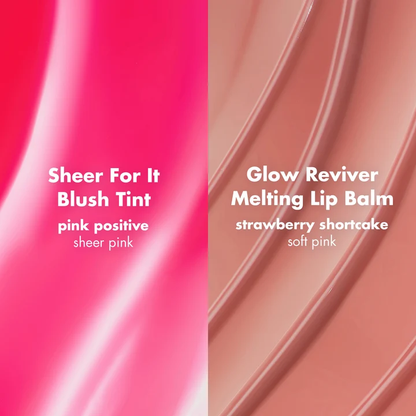 ELF COSMETICS SHEER YOU GLOW LIP &amp; CHEEK DUO
