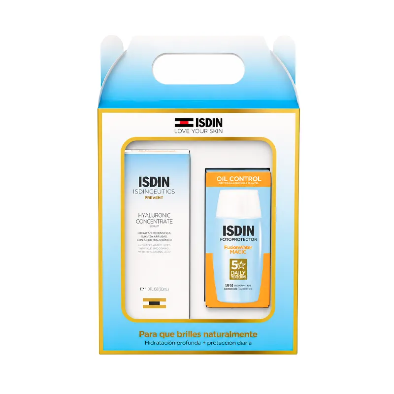 ISDIN SET HYALURONIC MOISTURE + FUSION WATER