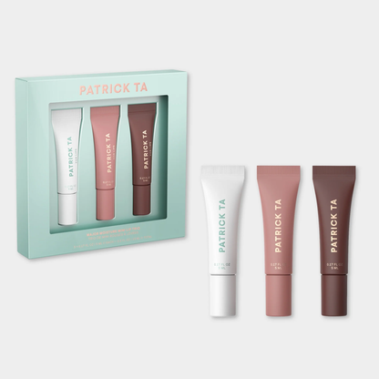 PATRICK TA MAJOR MOISTURE MINI LIP TRIO