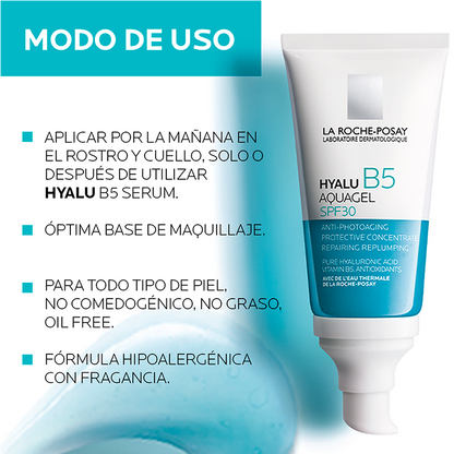LA ROCHE POSAY HYALU B5 AQUA GEL 30SPF 50ML