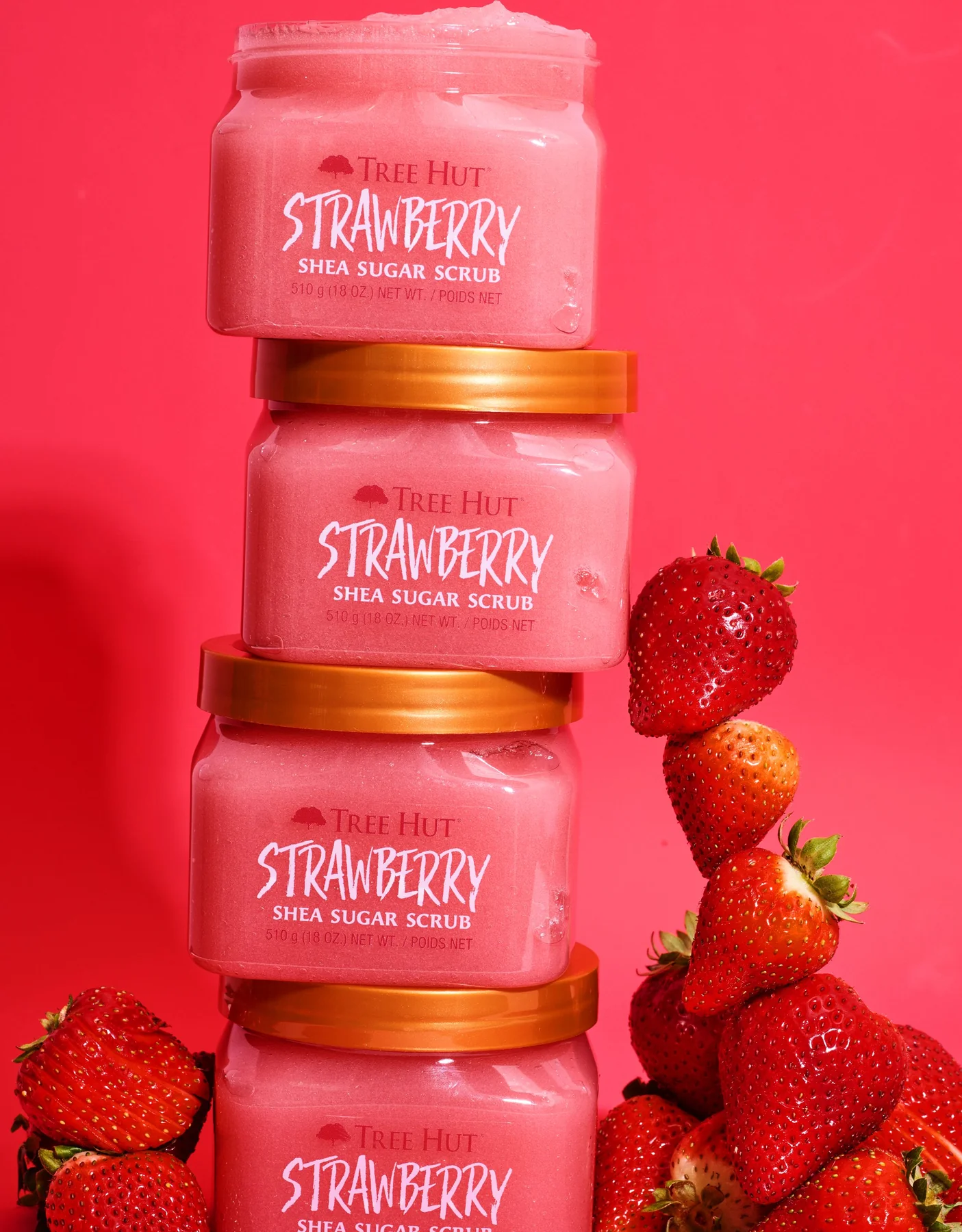 TREE HUT SCRUB STRAWBERRY
