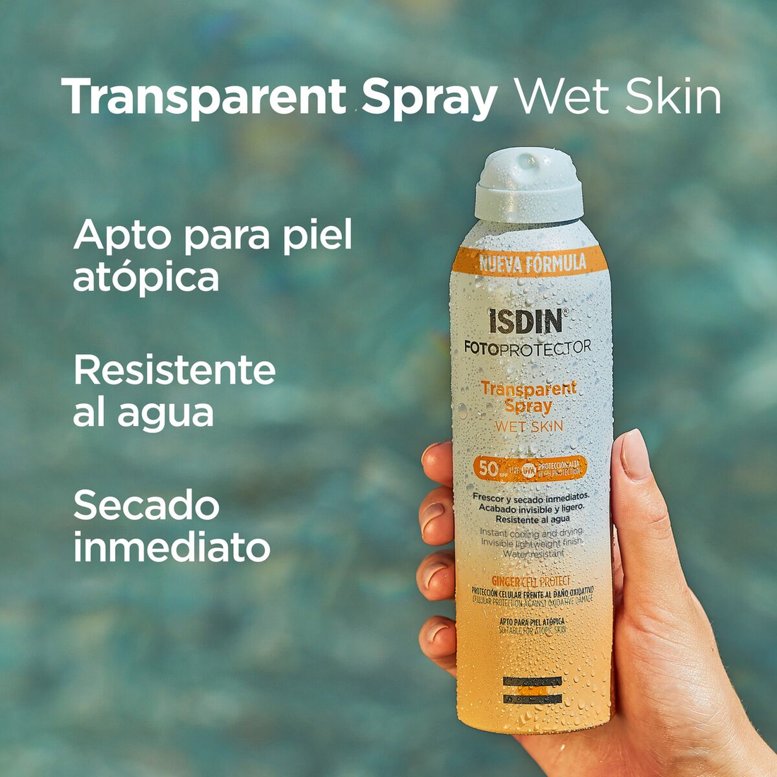 ISDIN TRANSPARENT SPRAY SPF50+