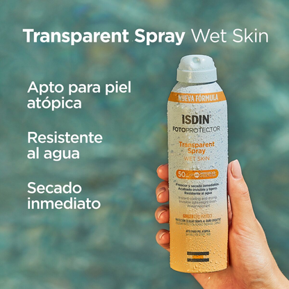 ISDIN TRANSPARENT SPRAY SPF50+