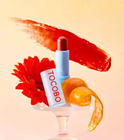 TOCOBO GLASS TINTED BALM - TANGERINE RED 