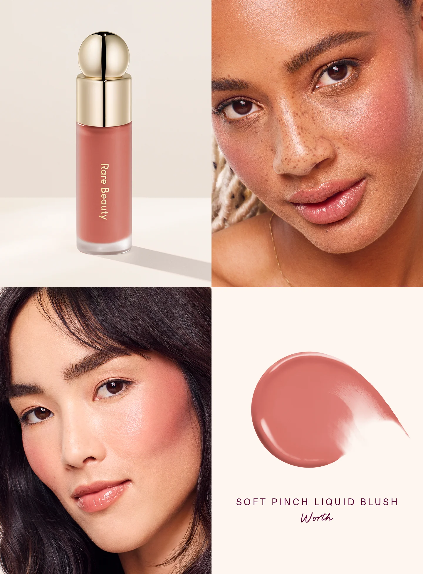 RARE BEAUTY SOFT PINCH LIQUID BLUSH - WORTH